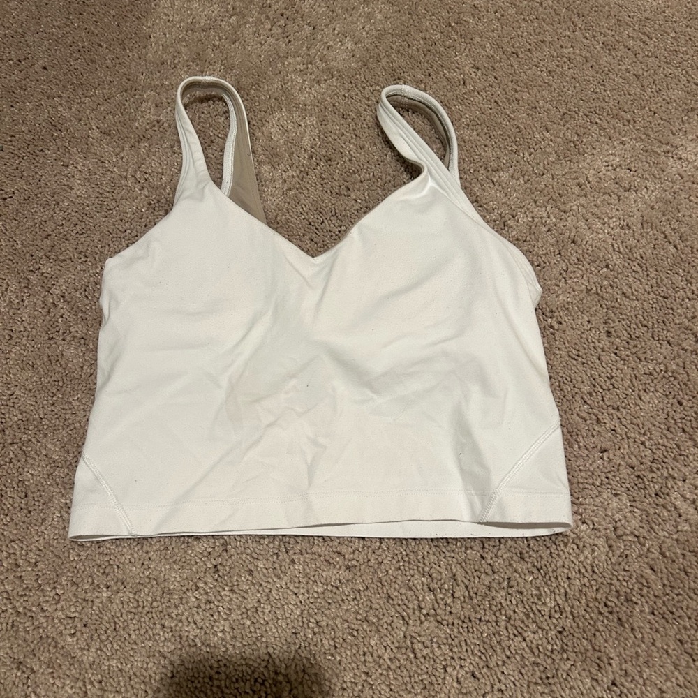 lululemon athletica White Tank Top